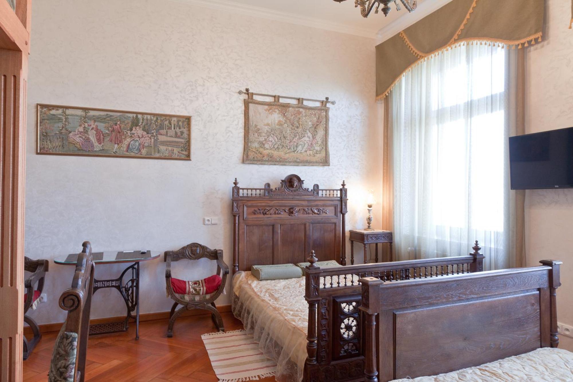 Art Apartments Celakovskeho Sady Prag Rum bild